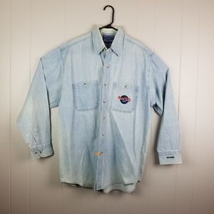 Vintage Hard Rock Cafe Denim Orlando Shirt